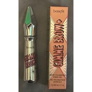 NEW Benefit Gimme Brow+ Brow Volumizing Fiber Gel, Warm Auburn Brown (3.5)
